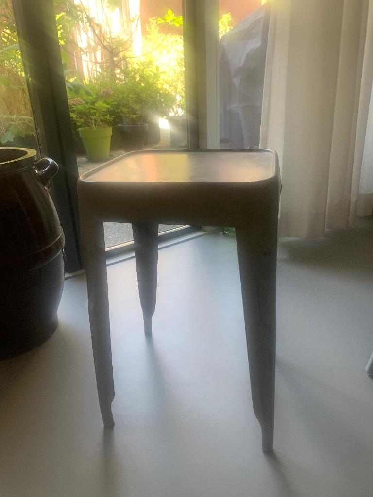 Design krukje metaal, Ophalen, Gebruikt, Overige materialen