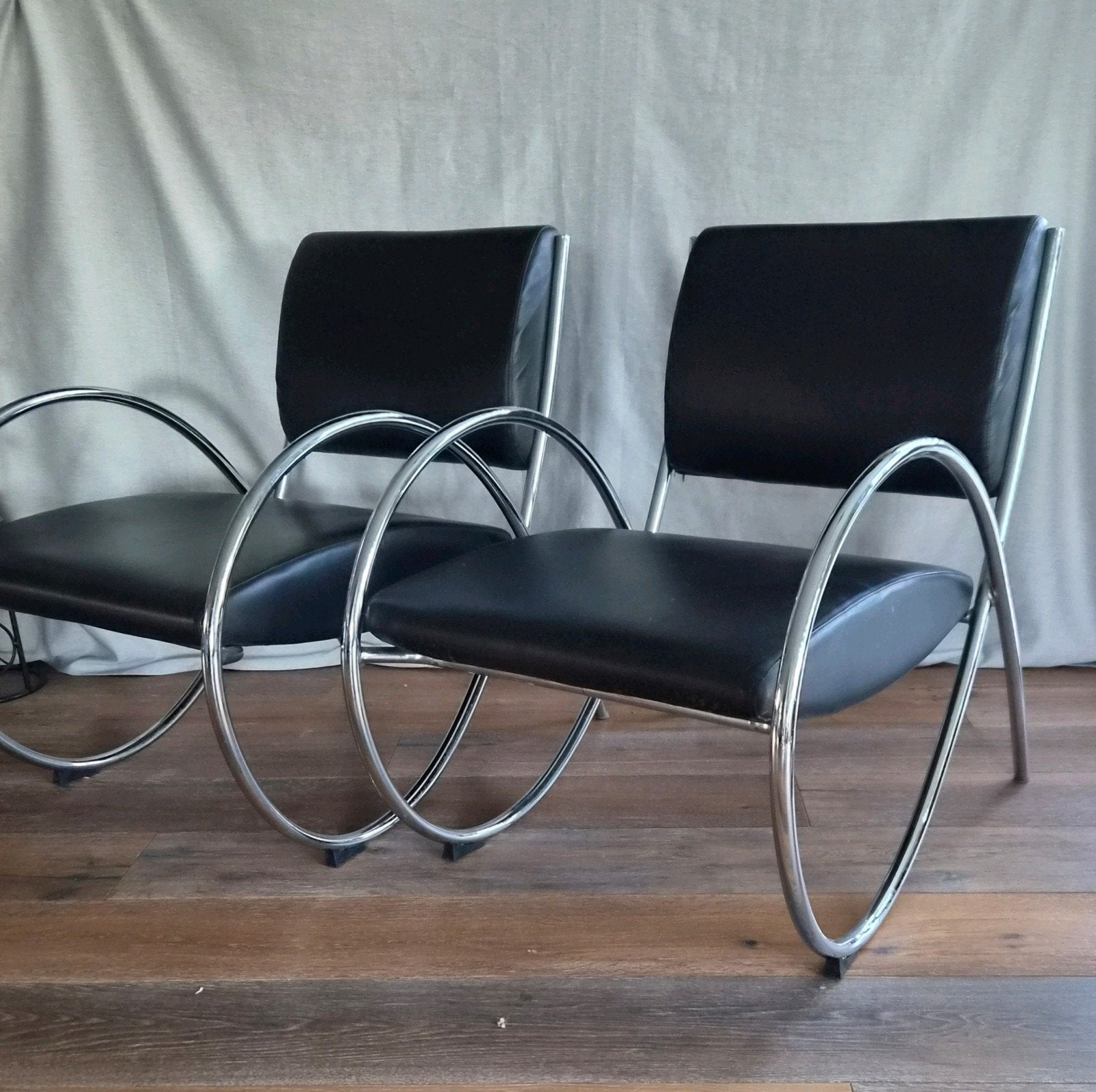 Set Vintage Bauhaus Stijl Buisframe Fauteuils, Ophalen