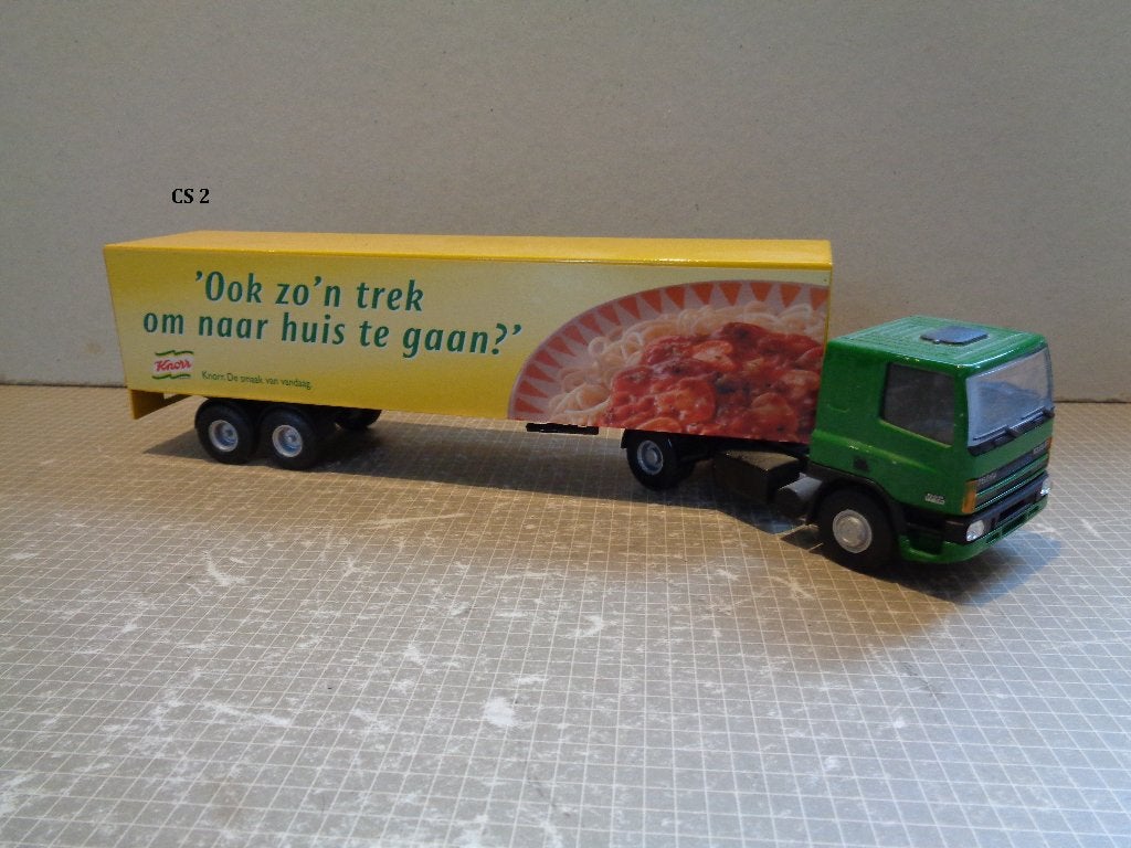 lion daf 75 cf knorr trailer, Ophalen of Verzenden, Zo goed als nieuw, Bus of Vrachtwagen, Lion Toys