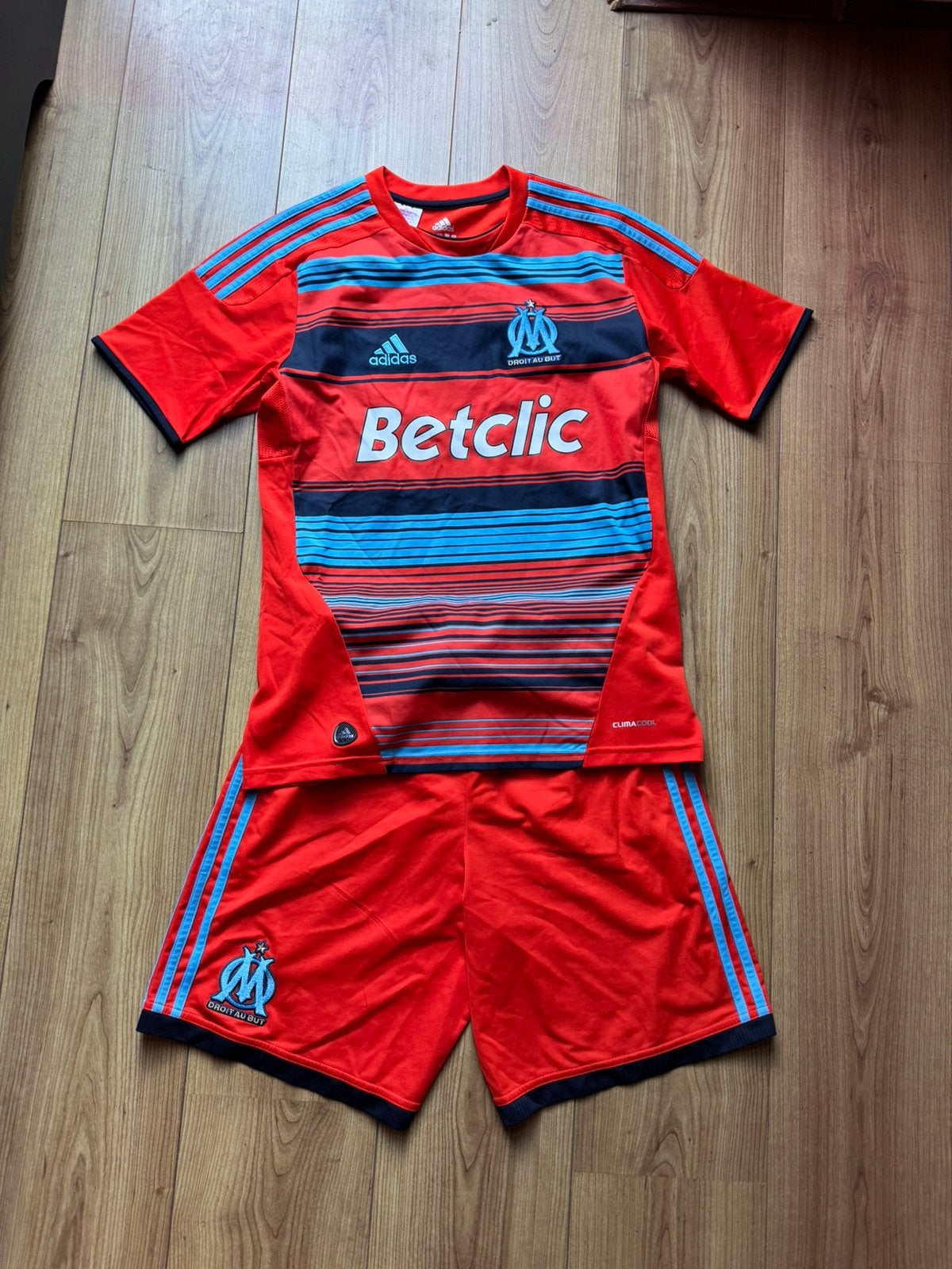 Origineel voetbaltenue voetbalshirt Olympique Marseille l’OM, Ophalen of Verzenden, Zo goed als nieuw, Shirt