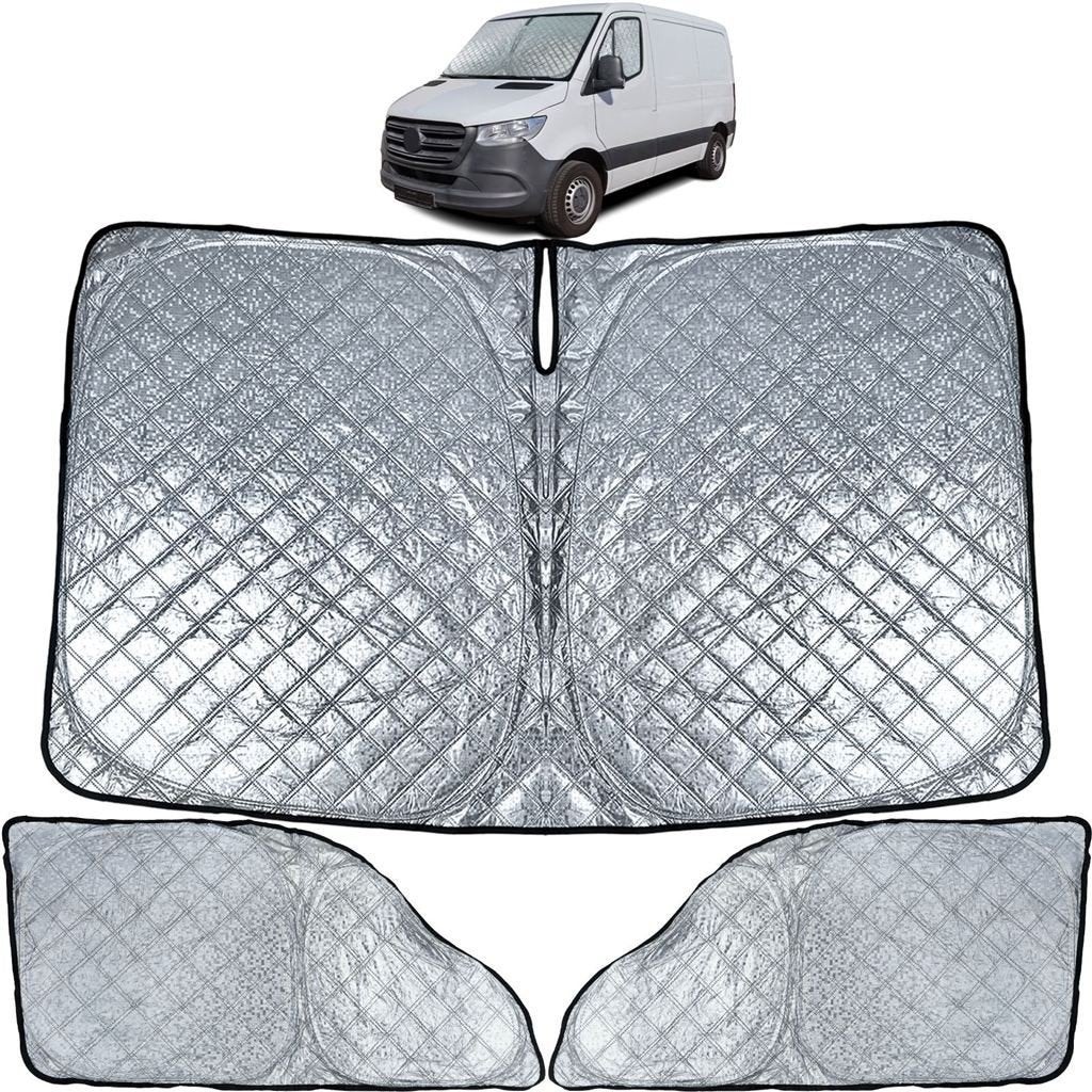 Zonnescherm Set Mercedes Sprinter W907 W910 Voorruit & Zijru, Verzenden, Automotive Parts, A.parts@hotmail.nl, Trasmolenlaan 12 3447 GZ Woerden