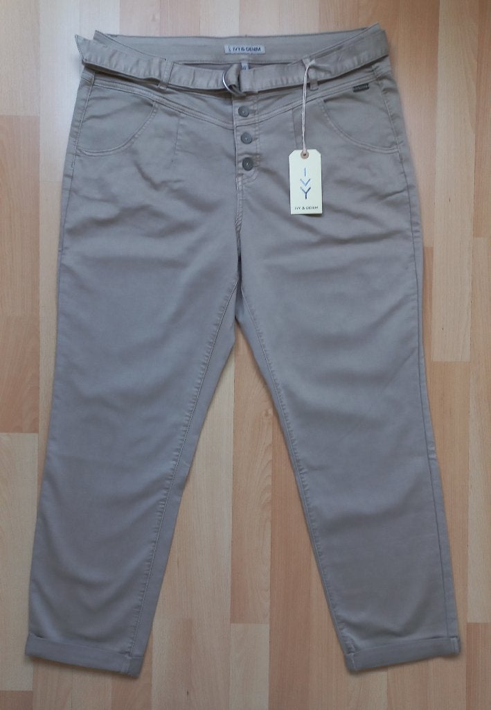 Ivy & You Denim broek model Jani - maat 42 - NIEUW, Kleding | Dames, Ivy  & You Denim, Beige, Maat 42/44 (L), Nieuw