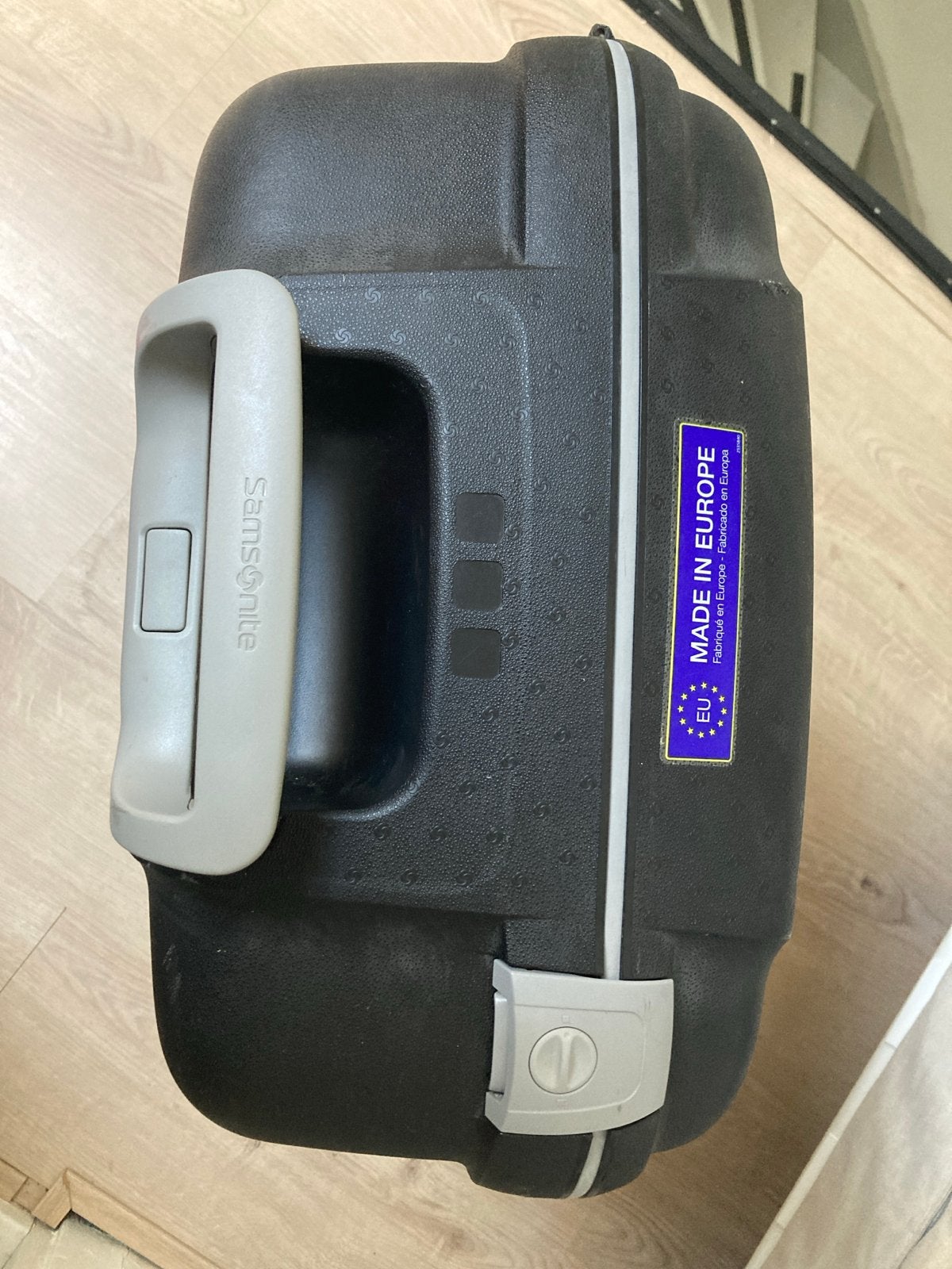 Samsonite Koffer Zwart - Stevige Reiskoffer met Wieltjes, Ophalen, 30 cm of meer, Zwart, Zo goed als nieuw