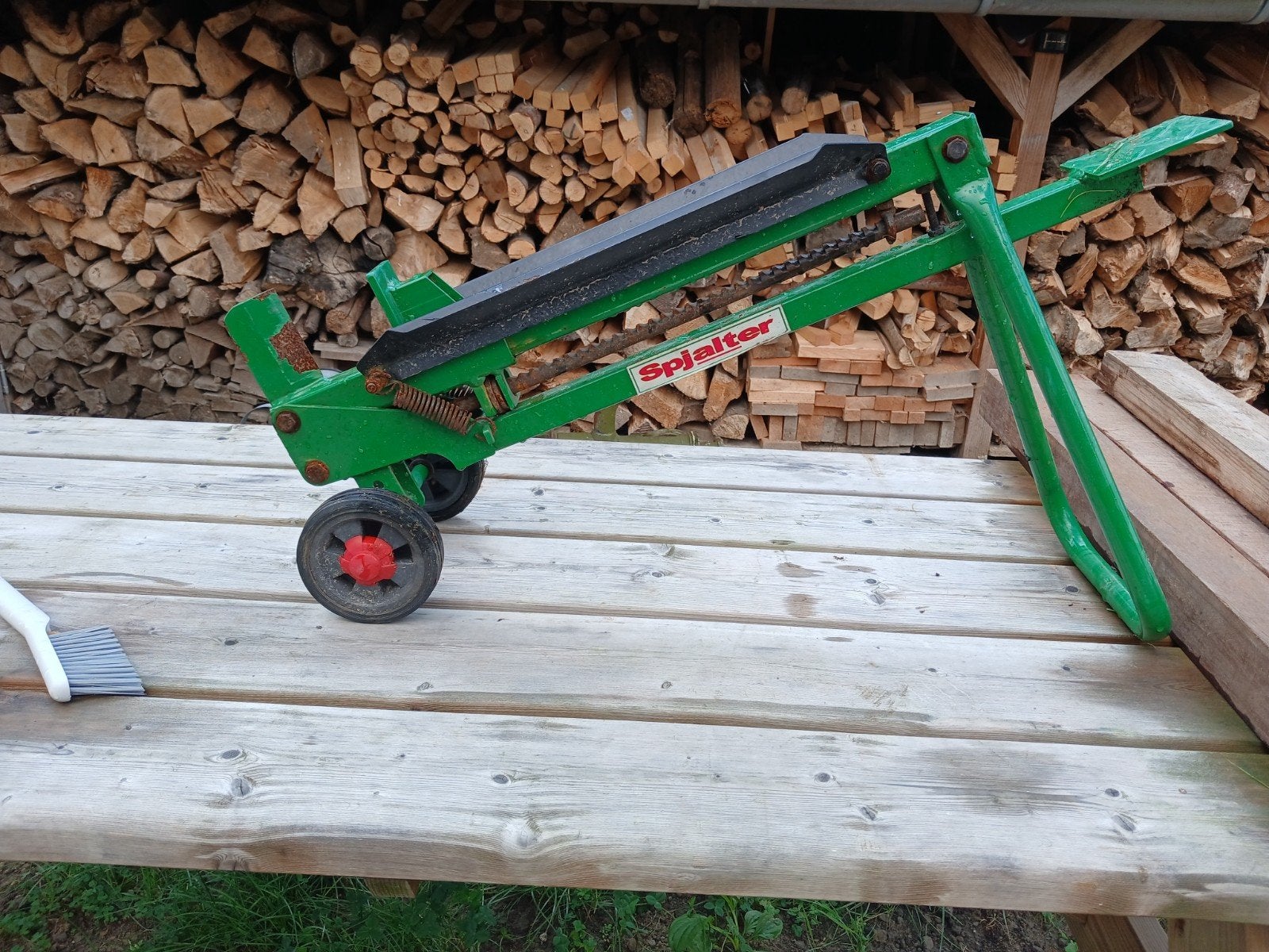 spjalter houtklover, Tuin en Terras, Ophalen