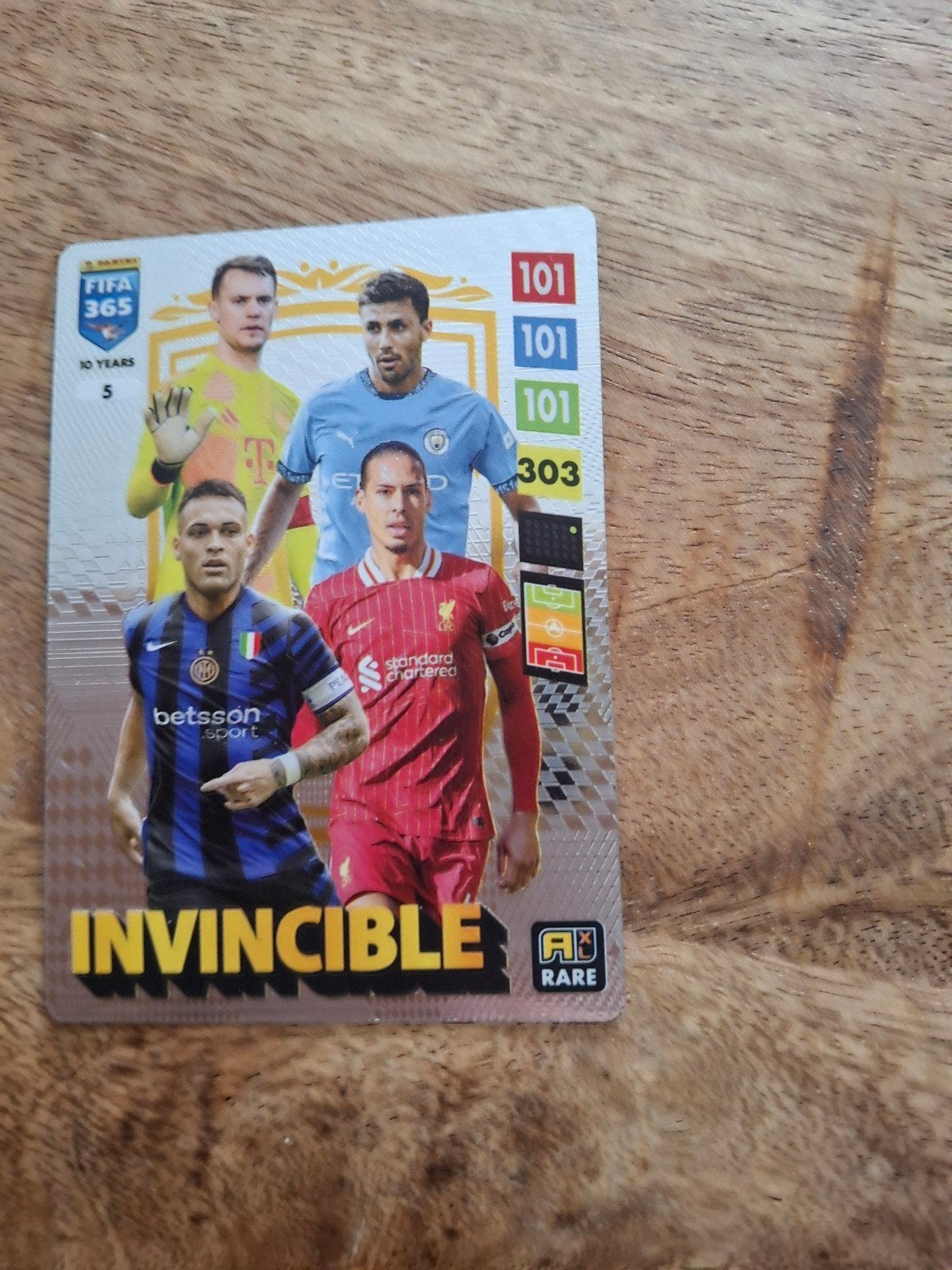 Invincible plaatje Fifa365 Panini 2025, Verzamelen, Sportartikelen en Voetbal, Ophalen of Verzenden, Buitenlandse clubs, Poster, Plaatje of Sticker