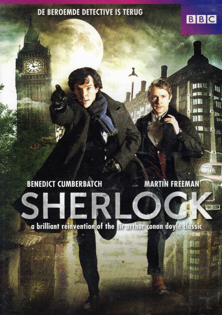 Sherlock - Seizoen 1 ( 2 DVD ), Cd's en Dvd's, Vanaf 12 jaar, Ophalen of Verzenden, Zo goed als nieuw, Actie en Avontuur