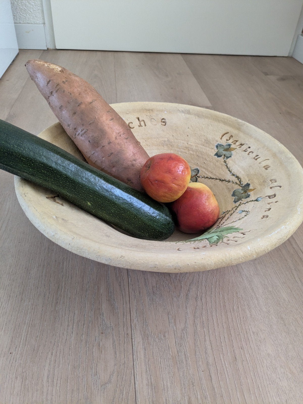 Brocante schaal voor binnen of buiten - Ø 35 cm, Ophalen, Gebruikt, Schaal, Rond