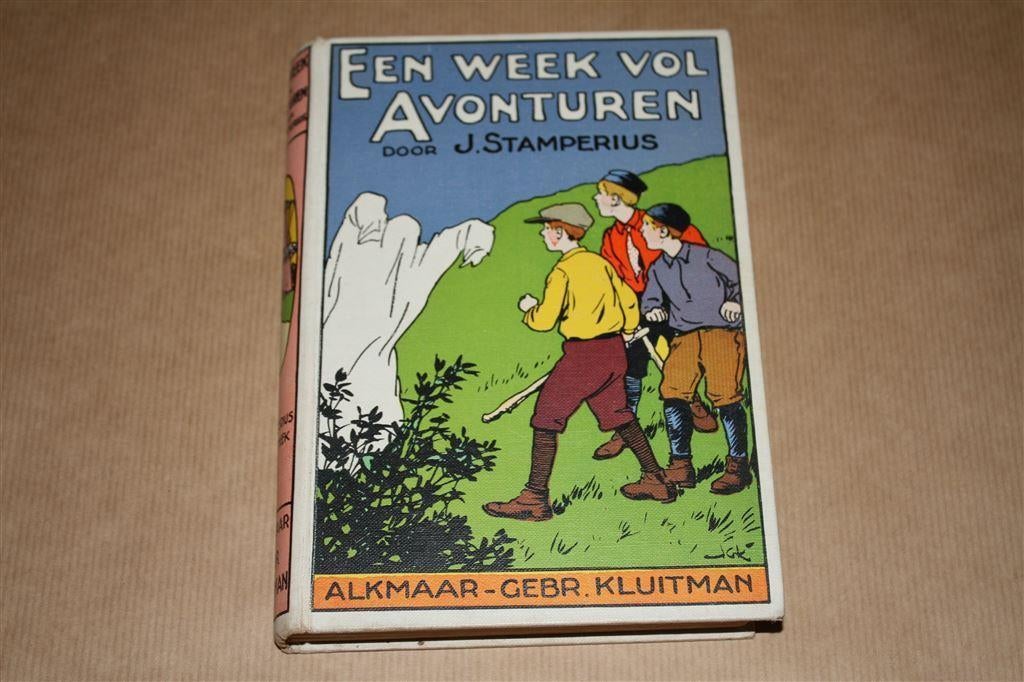 Een week vol avonturen. J. Stamperius. Kluitman 1932., Ophalen of Verzenden, Gelezen