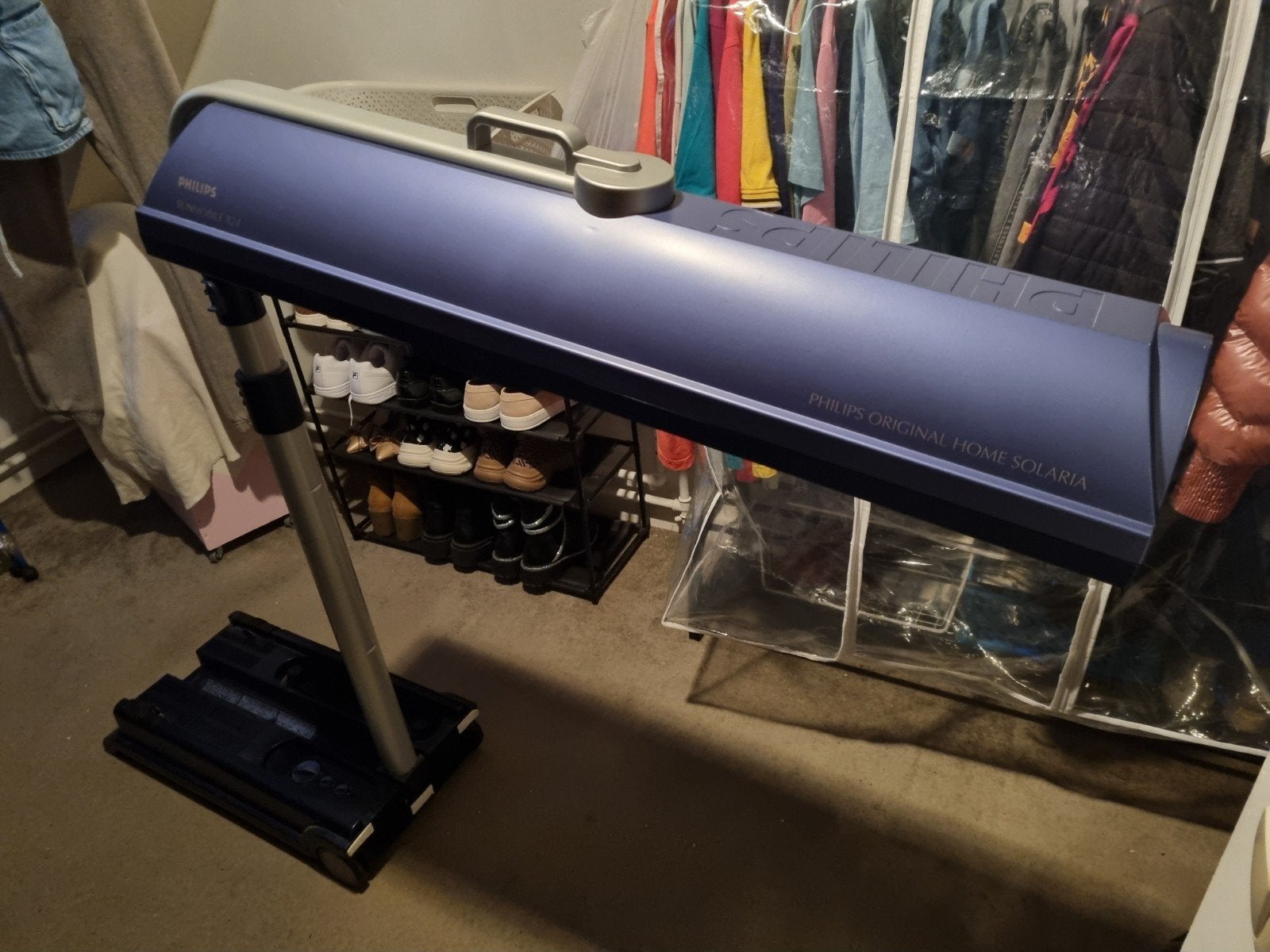 Philips Original Home Solaria Zonnebank - Goede Staat, Ophalen, Gebruikt, Zonnebank enkelzijdig, Minder dan 10 lampen