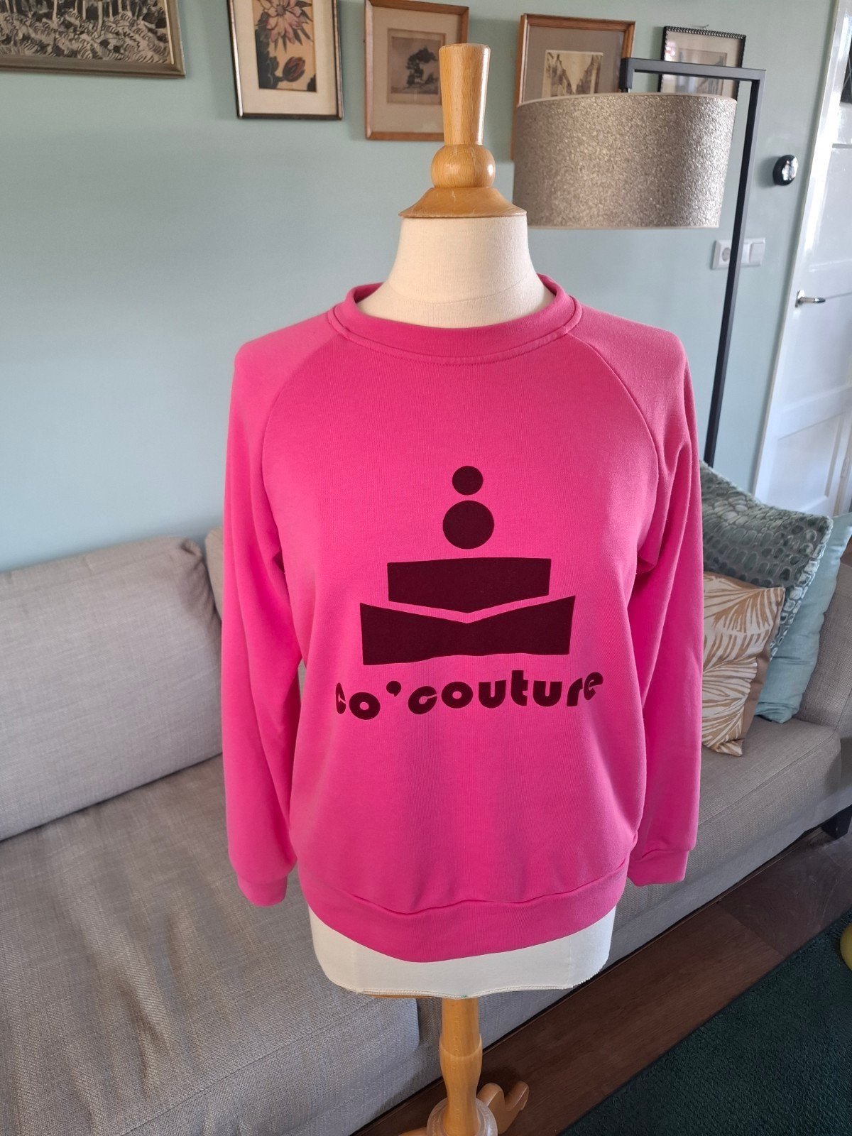Co couture trui maat s, Kleding | Dames, Ophalen of Verzenden, Zo goed als nieuw, Roze, Maat 36 (S)