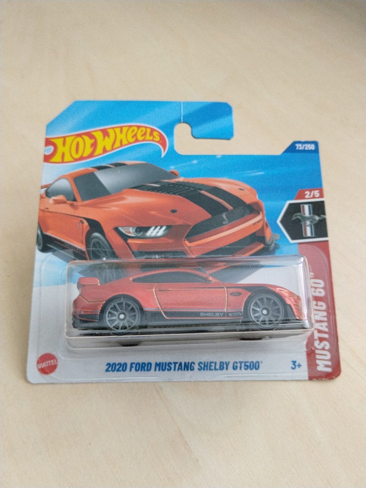 Hotwheels 2020 Ford Mustang Shelby gt500 hot wheels, Ophalen of Verzenden, Nieuw, Auto