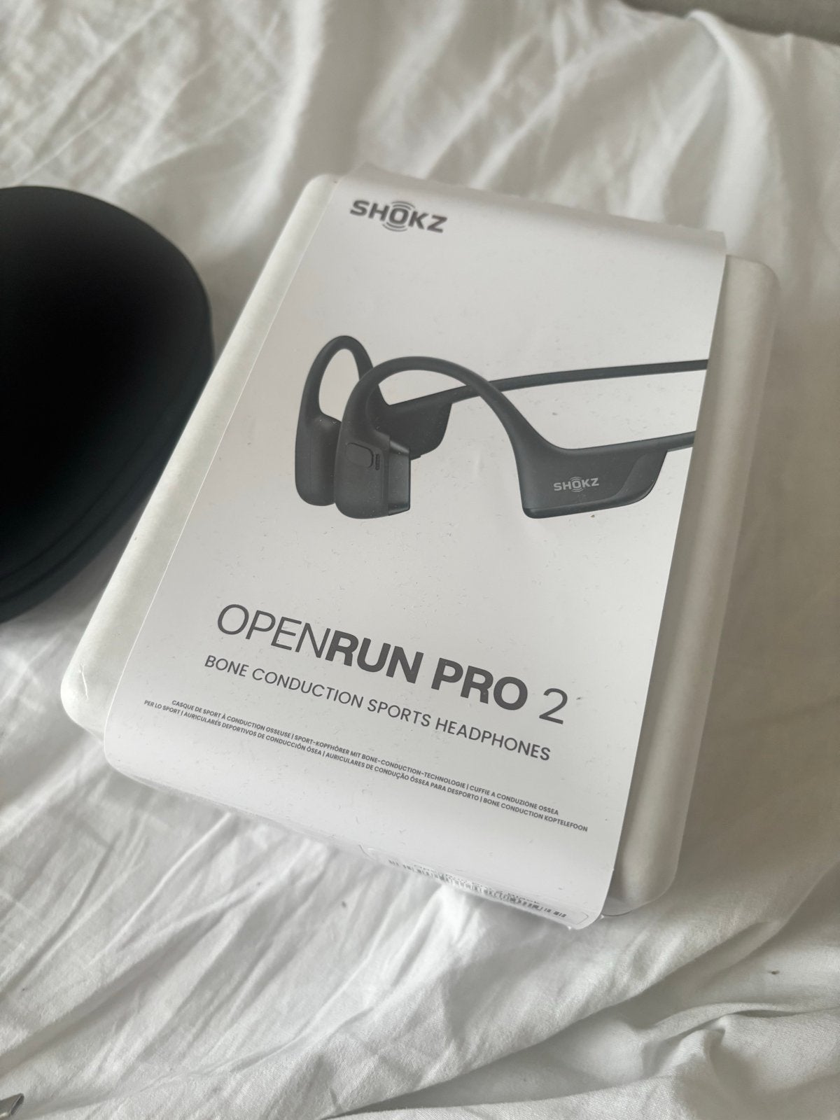 Shokz OpenRun Pro 2 Bone Conduction Hoofdtelefoon, Bluetooth, Bone conduction, Ophalen of Verzenden, Zo goed als nieuw