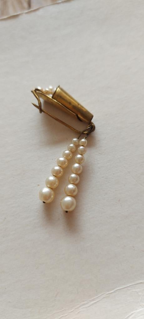 Broche antiek, Sieraden, Tassen en Uiterlijk, Antieke sieraden, Ophalen of Verzenden, Overige materialen, Broche