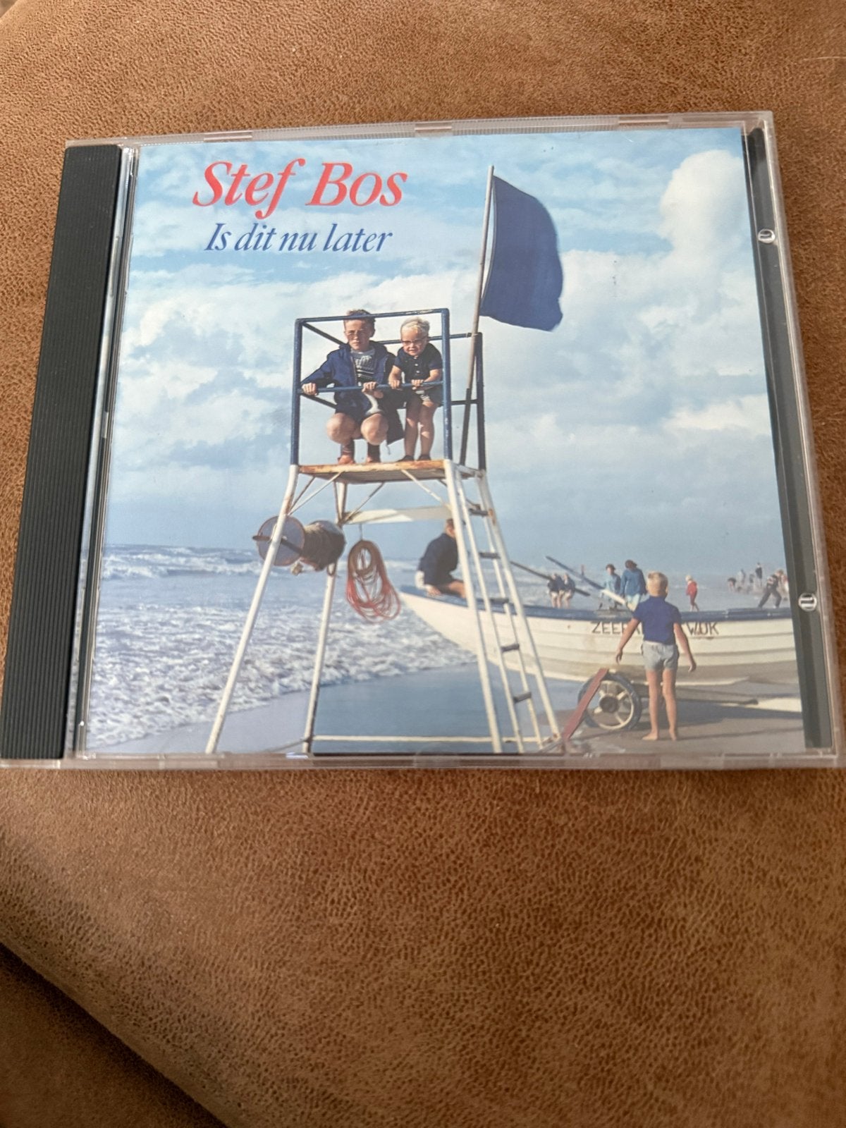 Stef Bos - Is dit nu later (CD), Ophalen of Verzenden, Zo goed als nieuw, Inclusief boekje, Pop