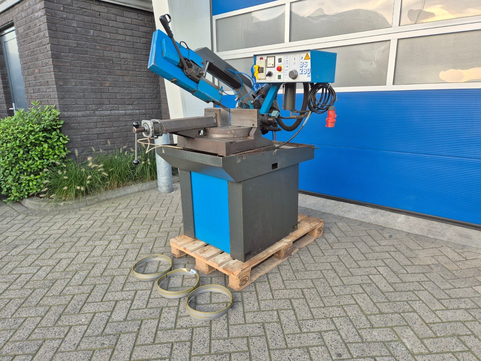 IMET BS-280 SH Lintzaagmachine Semi-automatische, Doe-het-zelf en Verbouw, Gebruikt, 70 mm of meer, Info@bolkmachinehandel.nl