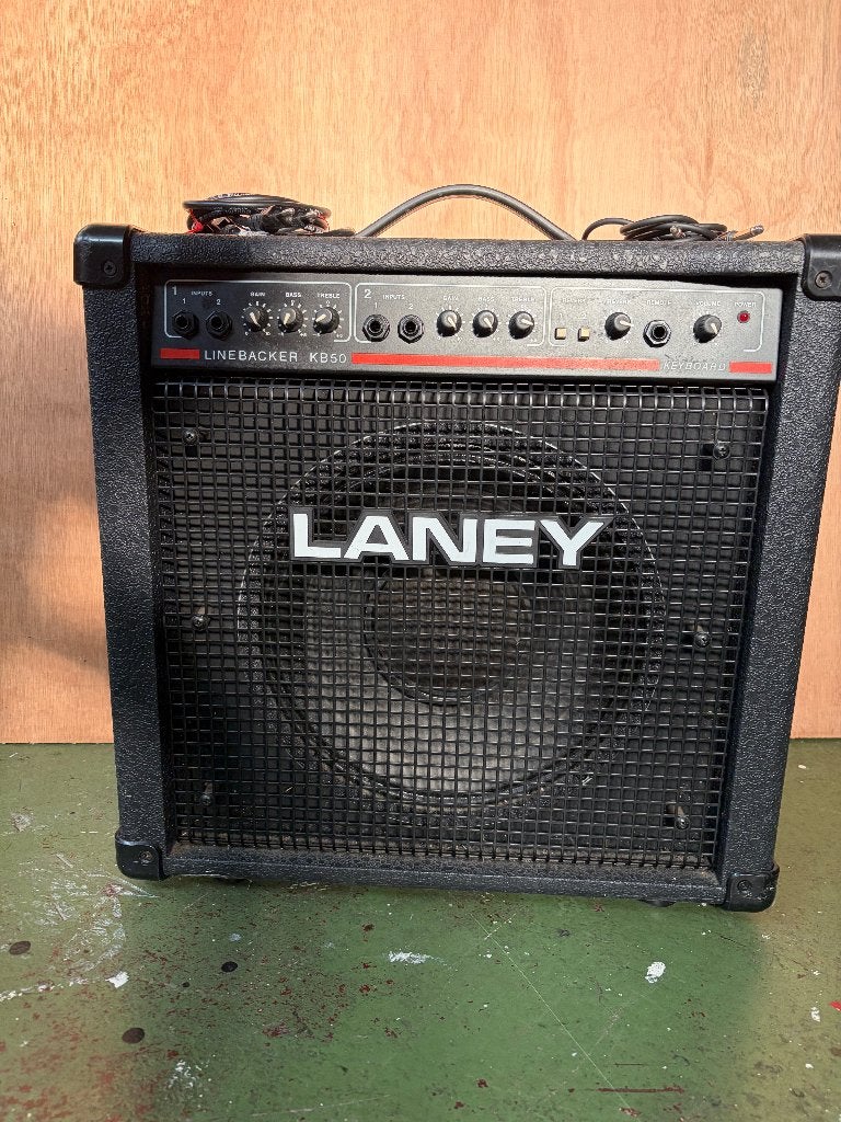Laney Linebacker KB50 Keyboard/Basgitaar Versterker, Ophalen, Gebruikt, Gitaar, 50 tot 100 watt