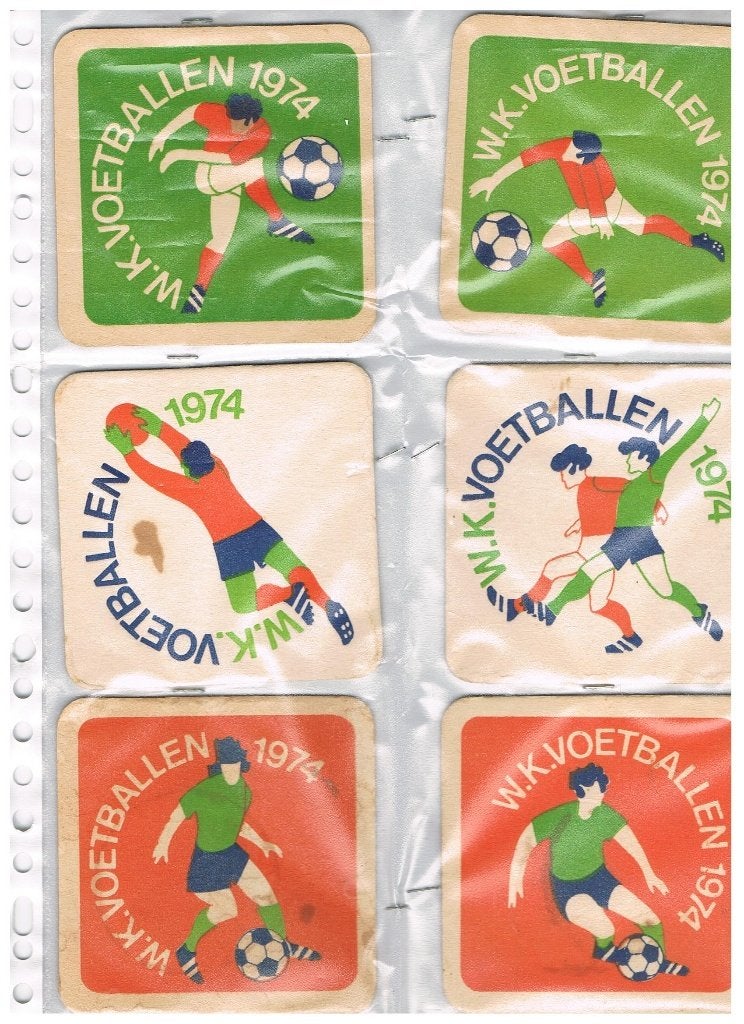 WK VOETBALLEN 1974, Verzamelen, Sportartikelen en Voetbal, Verzenden, Nieuw, Buitenlandse clubs, Overige typen