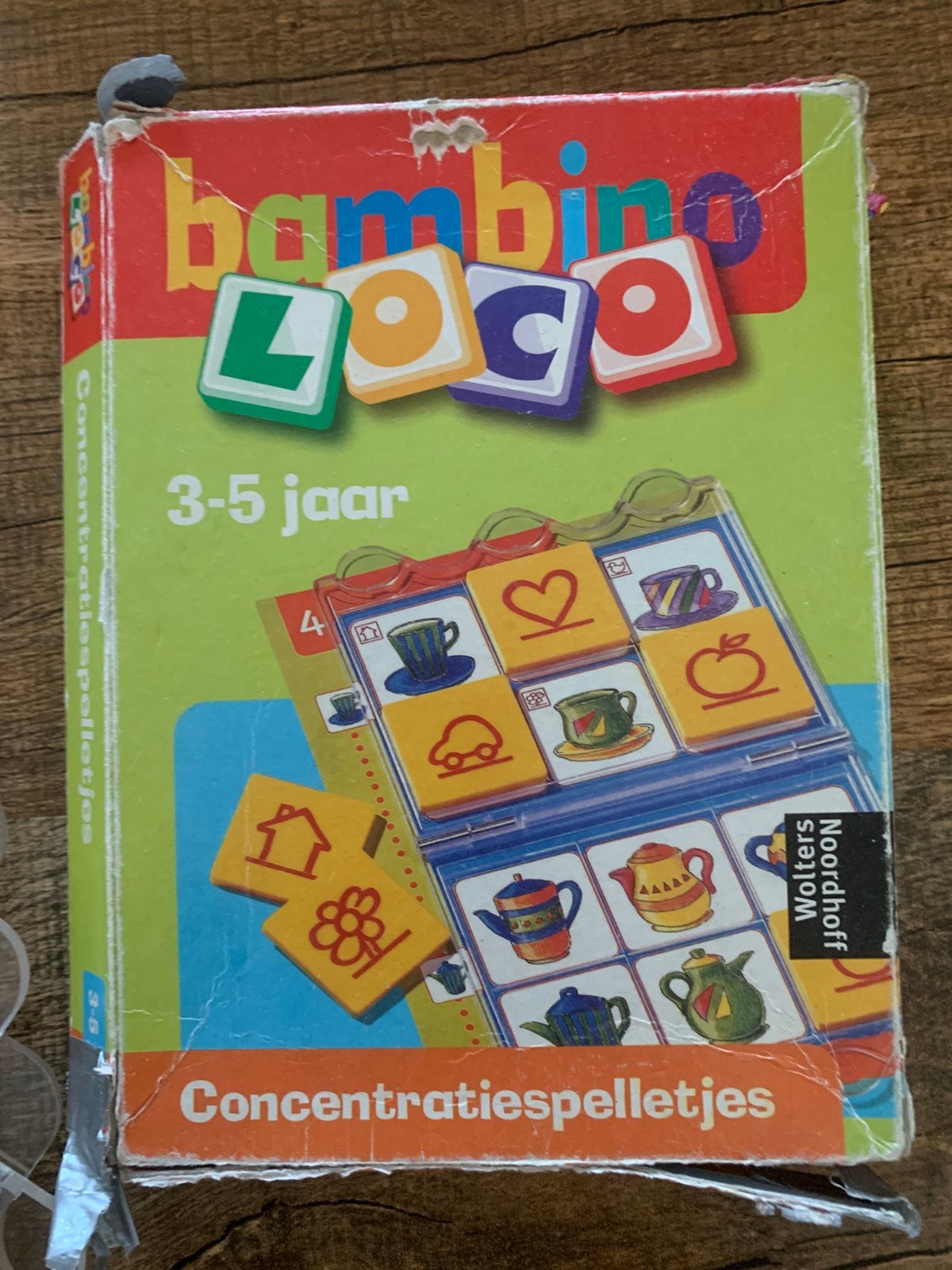Bambino Loco Basisdoos + 2 Boekjes (3-5 jaar) – Educatief, Verzenden, Gebruikt