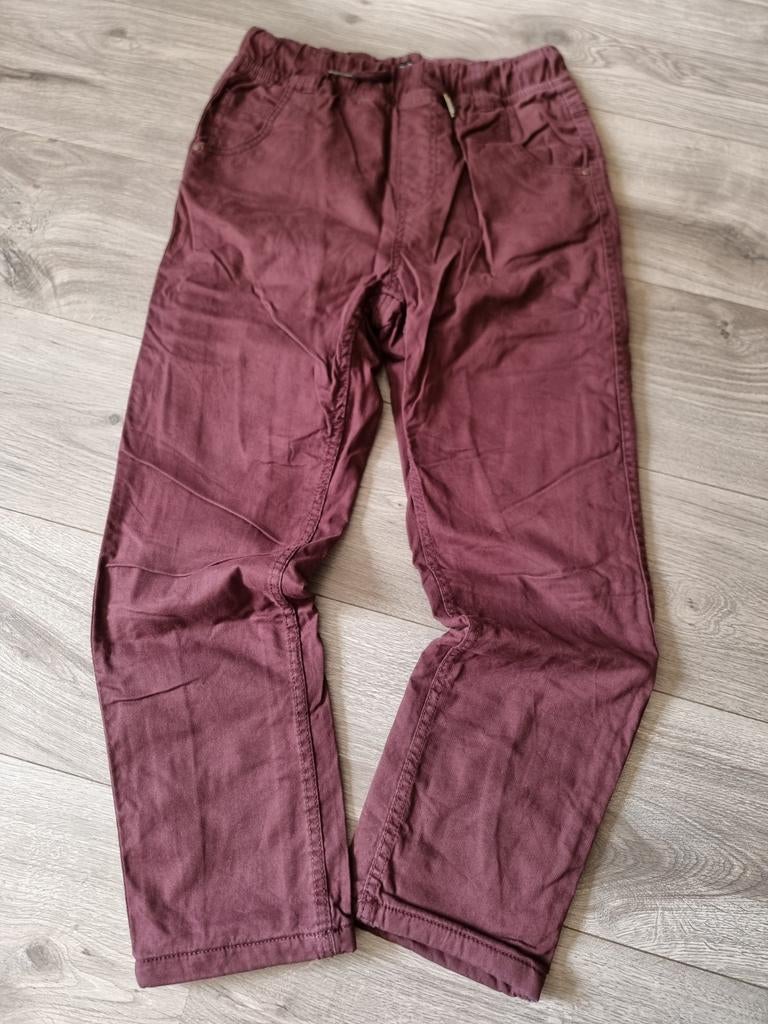 Wijnrood warme broek Reserved, maat 152 (GB14), Ophalen of Verzenden, Zo goed als nieuw, Meisje, Broek