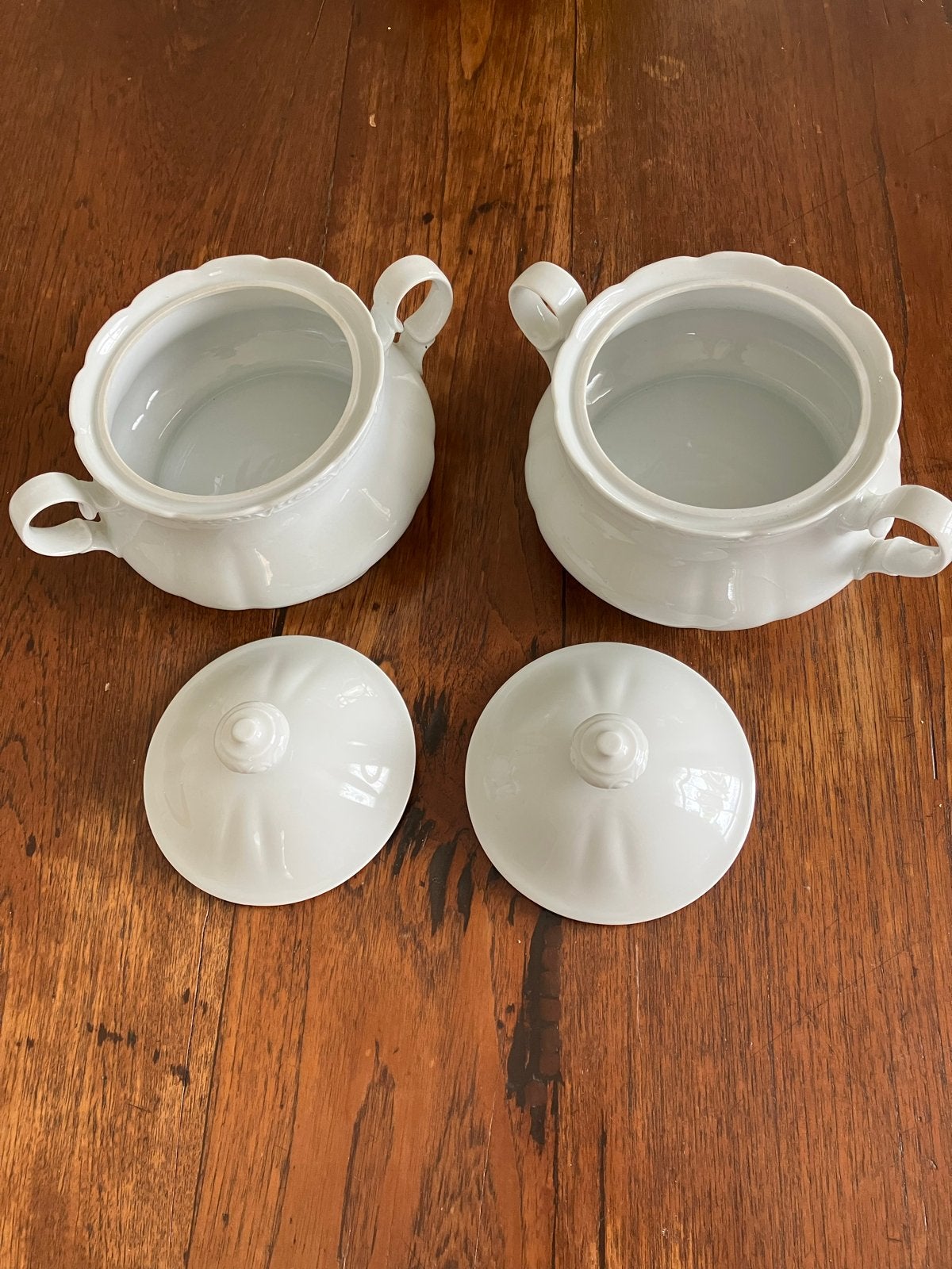 Set van 2 Mitterteich Bavaria dekschalen, Ophalen