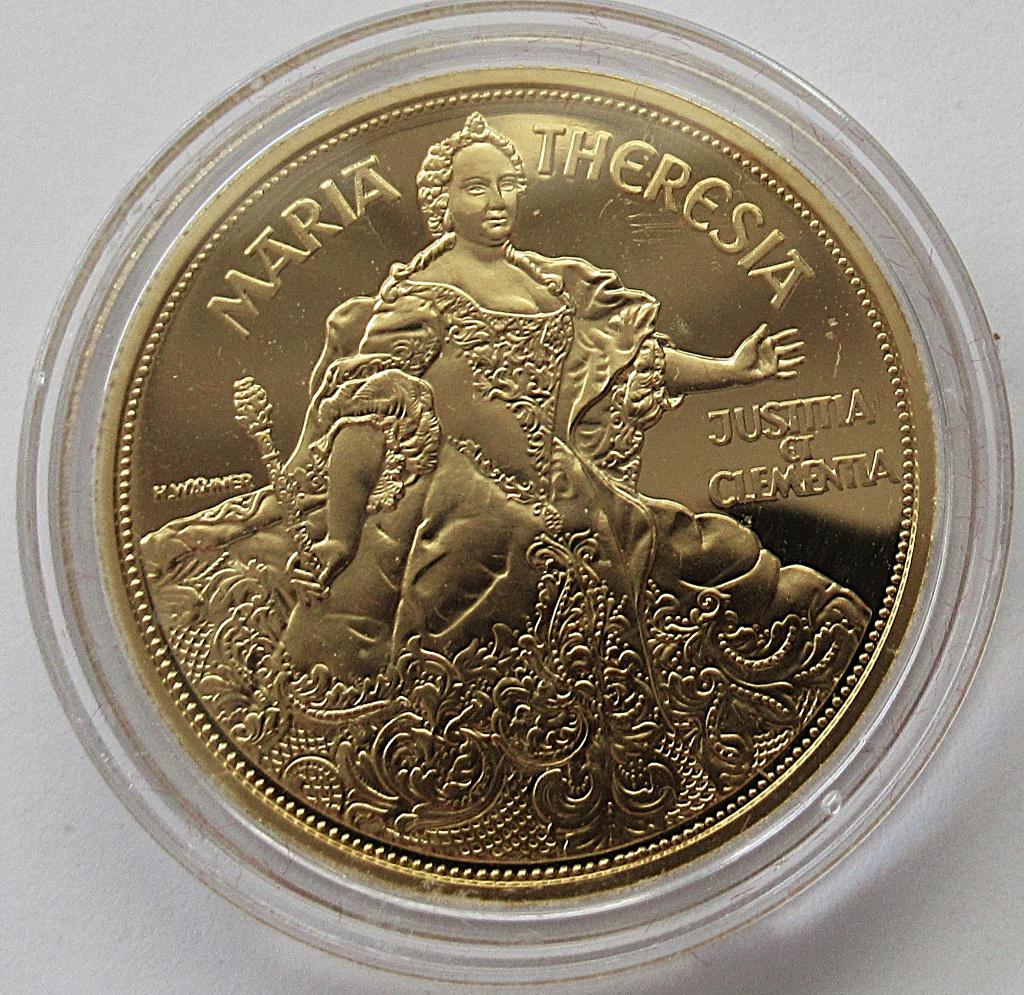 oostenrijk 1000 schilling 1993, Verzenden, Oostenrijk, Goud