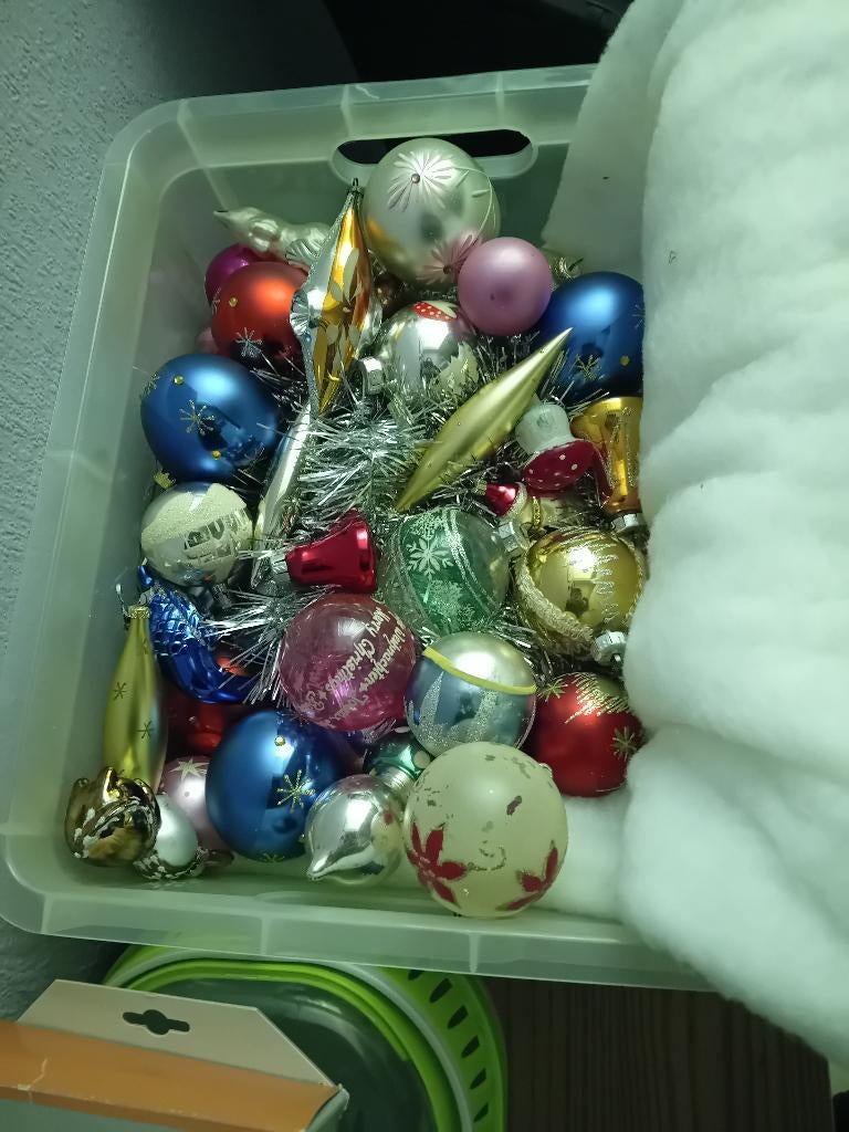 Ouderwetse kerstballen, Diversen, Kerst, Ophalen, Gebruikt