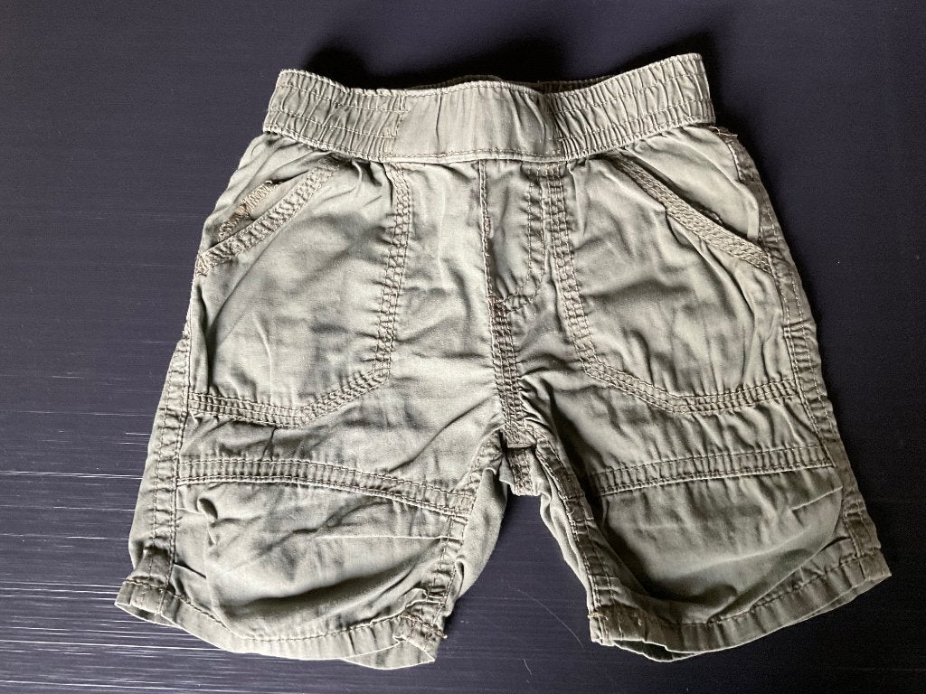 Zomer setje: Hema korte broek en gestreepte polo maat 74, Gebruikt, Ophalen of Verzenden, Setje, Hema