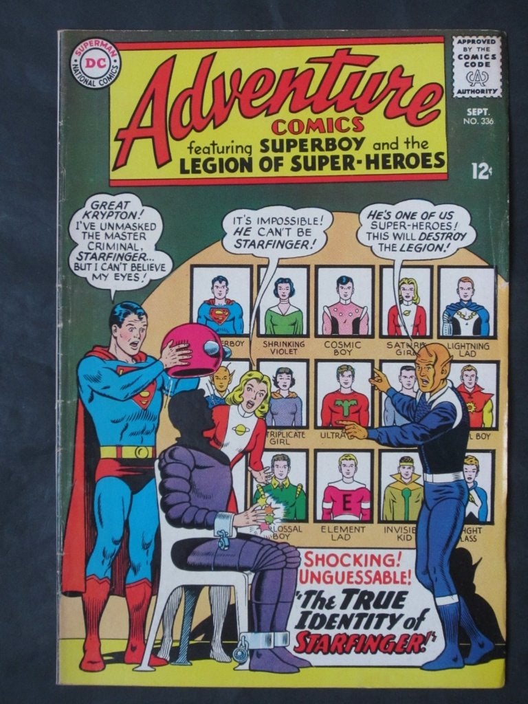 Adventure Comics #336 DC 1965 Superboy and the LSH, Amerika, Verzenden, Gelezen, Eén comic