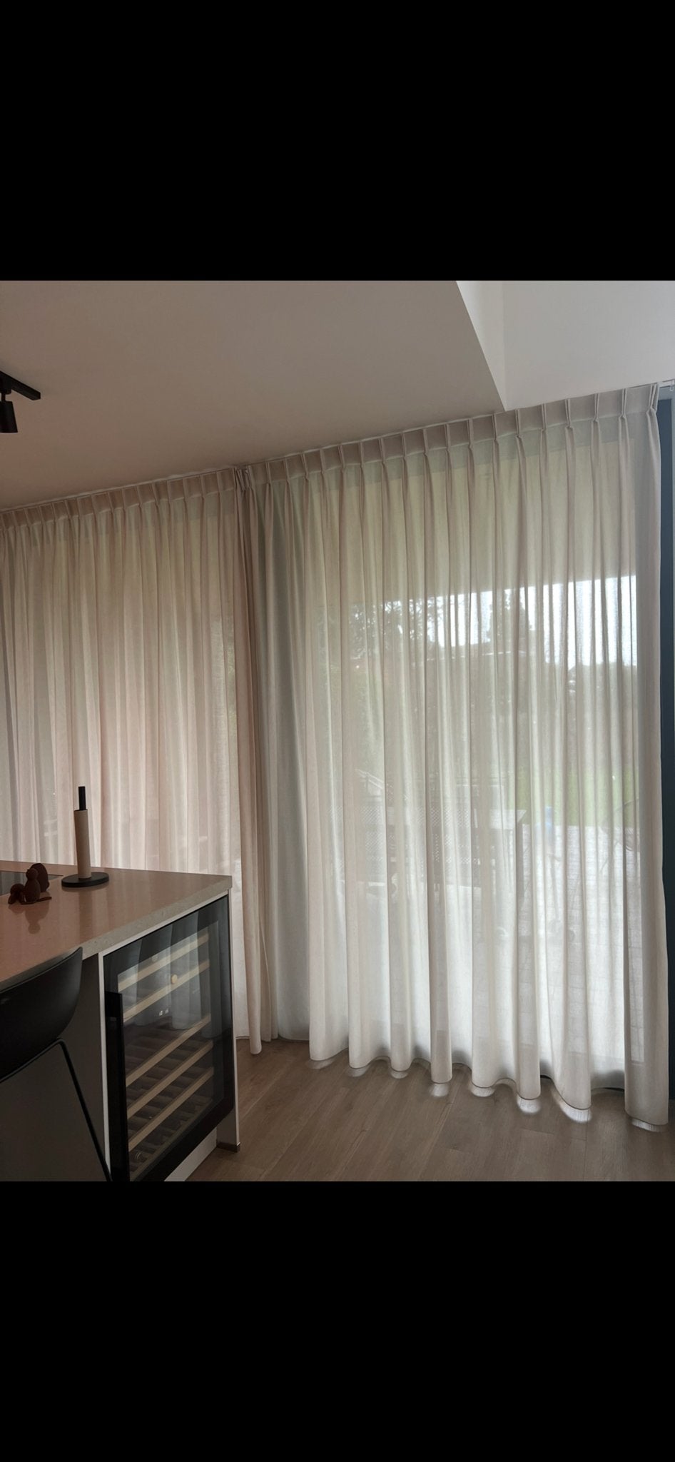 Ella gordijnen - Lichtdoorlatend en stijlvol, Kwantum, Ophalen of Verzenden, Gordijn, Crème