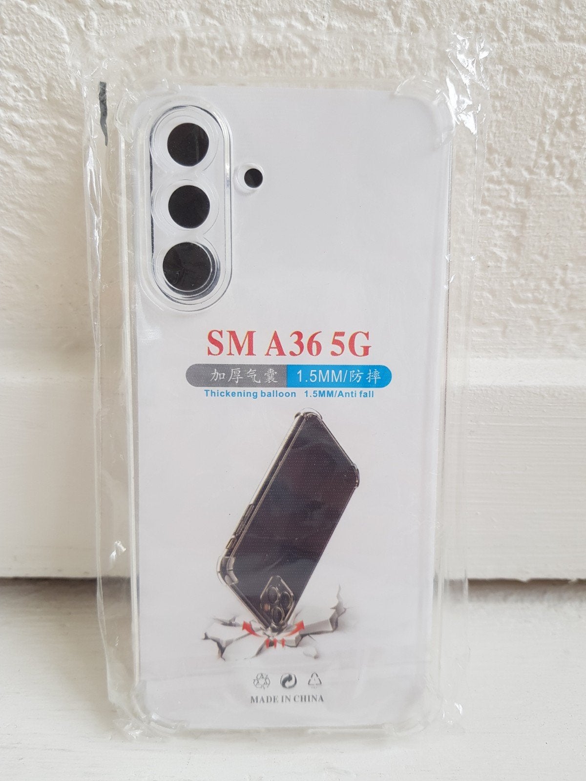 soft case telefoonhoesje doorzichtig zacht Samsung A36, Ophalen of Verzenden, Nieuw