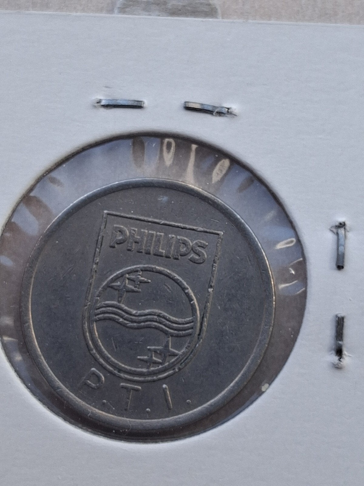Philips P.T.I. Munt - Kantinepenning, Ophalen of Verzenden, Overige materialen, Nederland
