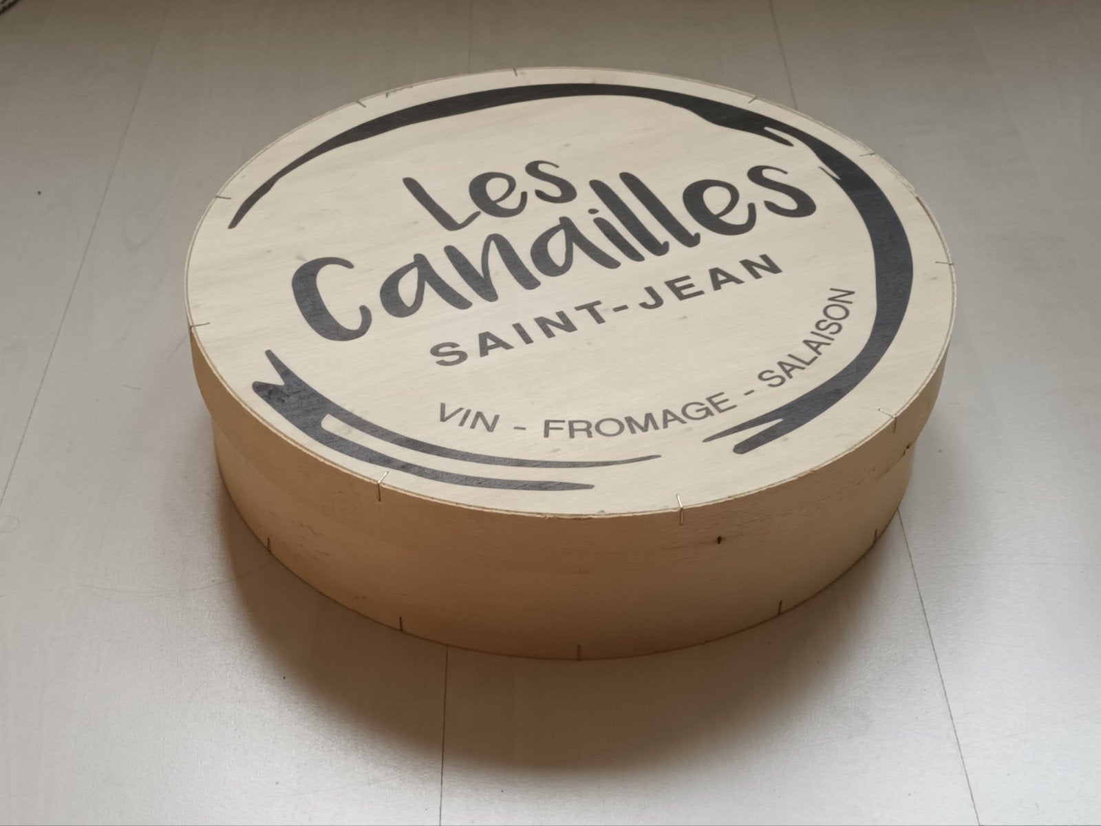 Houten vintage doos Les Canailles, Ophalen of Verzenden