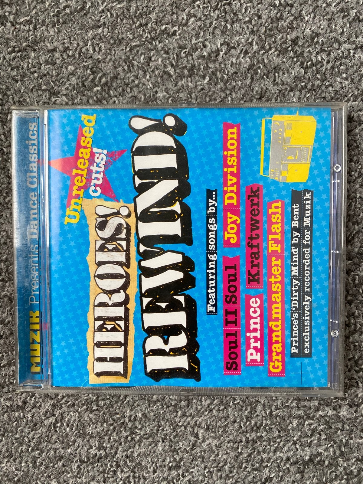 Muzik Presents Heroes! Rewind! Dance Classics CD, Ophalen, Gebruikt, Met bonustracks, Dance