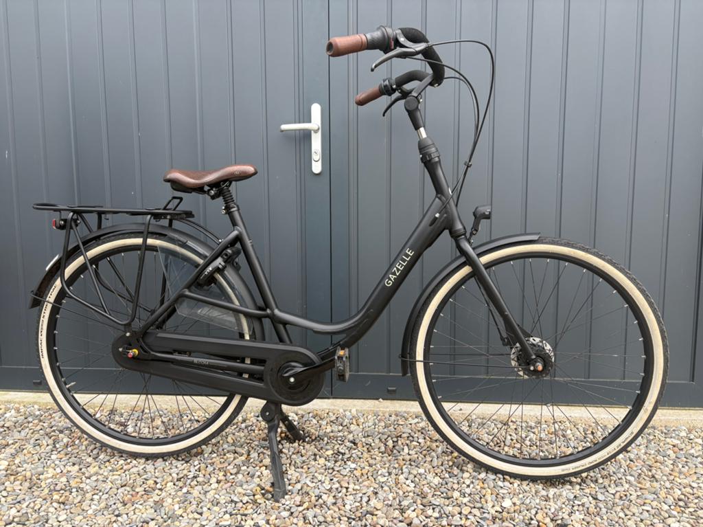 Zeer nette Gazelle Bloom c7 moederfiets h53 met garantie, Fietsen en Brommers, Fietsen | Dames | Moederfietsen, Ophalen, 2 zitjes