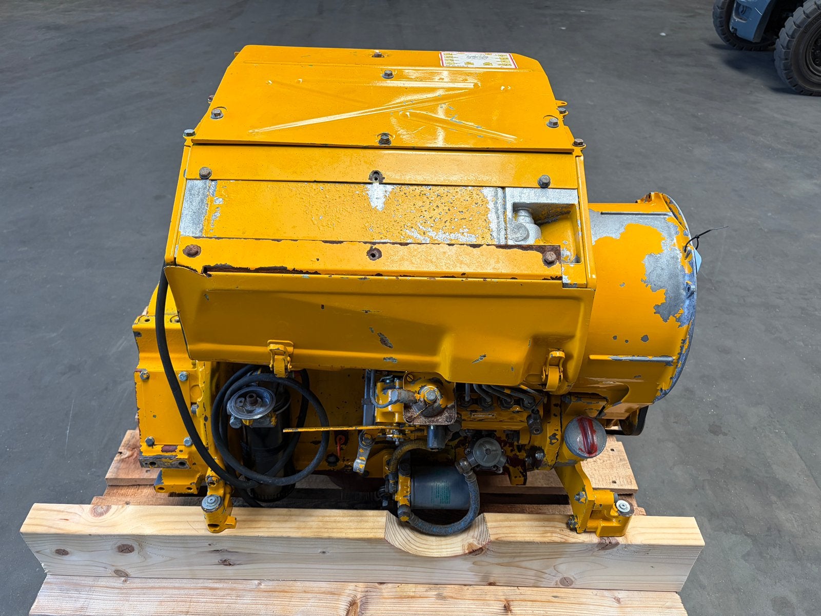 Deutz BF4L 913 diesel motor, Ophalen, Mercedes-Benz