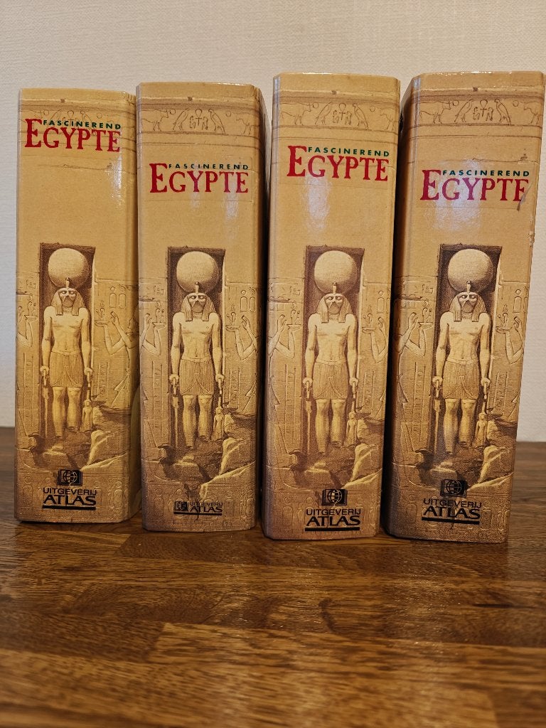 Fascinerend Egypte - 4 mappen, Boeken, Ophalen of Verzenden, Zo goed als nieuw, Afrika, 14e eeuw of eerder