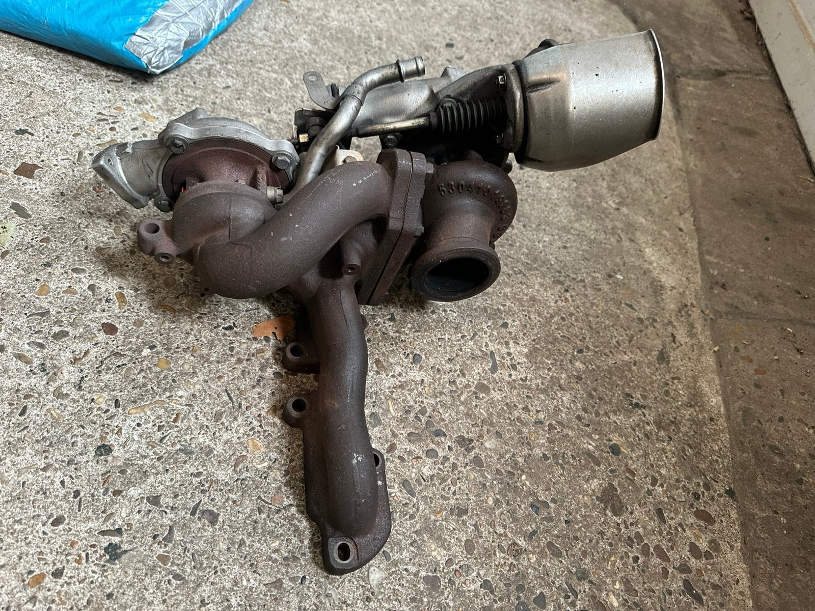 Cfca dubbele Volkswagen turbo 179 pk, Auto-onderdelen, Ophalen of Verzenden, Volkswagen