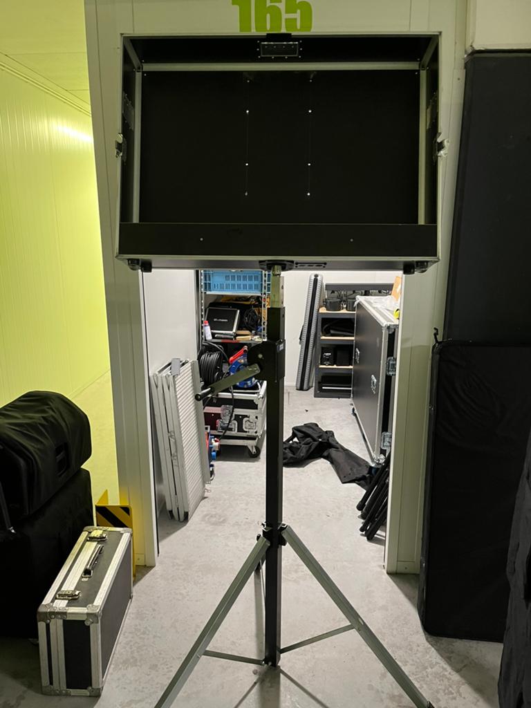 Flightcase voor tv met standaard, Ophalen, Gebruikt, Overige instrumenten, Flightcase