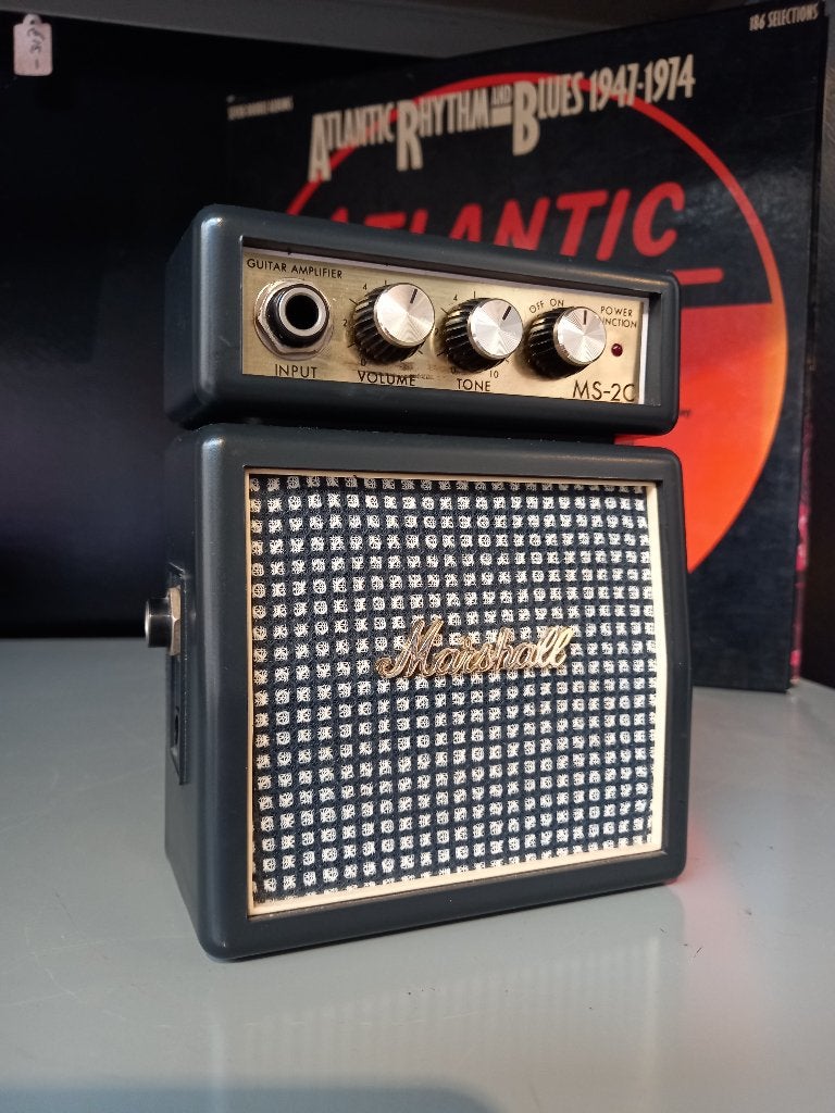 Marshall MS-2C micro amp versterker - batterij / stroom, Overige merken, Overige typen, Ophalen of Verzenden, Zo goed als nieuw