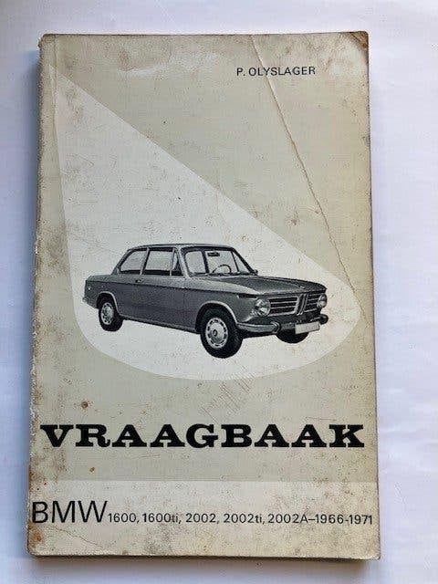 Vraagbaak   BMW  1600-1600ti-2002-2002ti-2002A   1966 - 1971, Ophalen of Verzenden