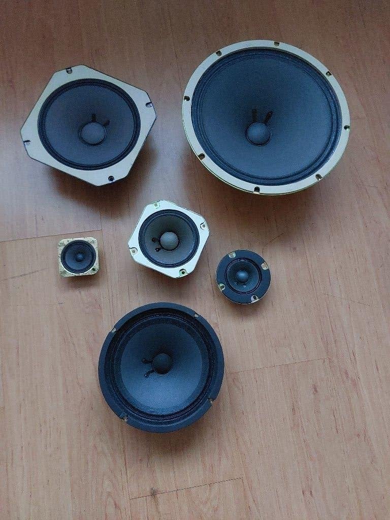 Diverse Vintage Orgel speakers Hammond Yamaha, Overige merken, Ophalen of Verzenden, Zo goed als nieuw, Center speaker
