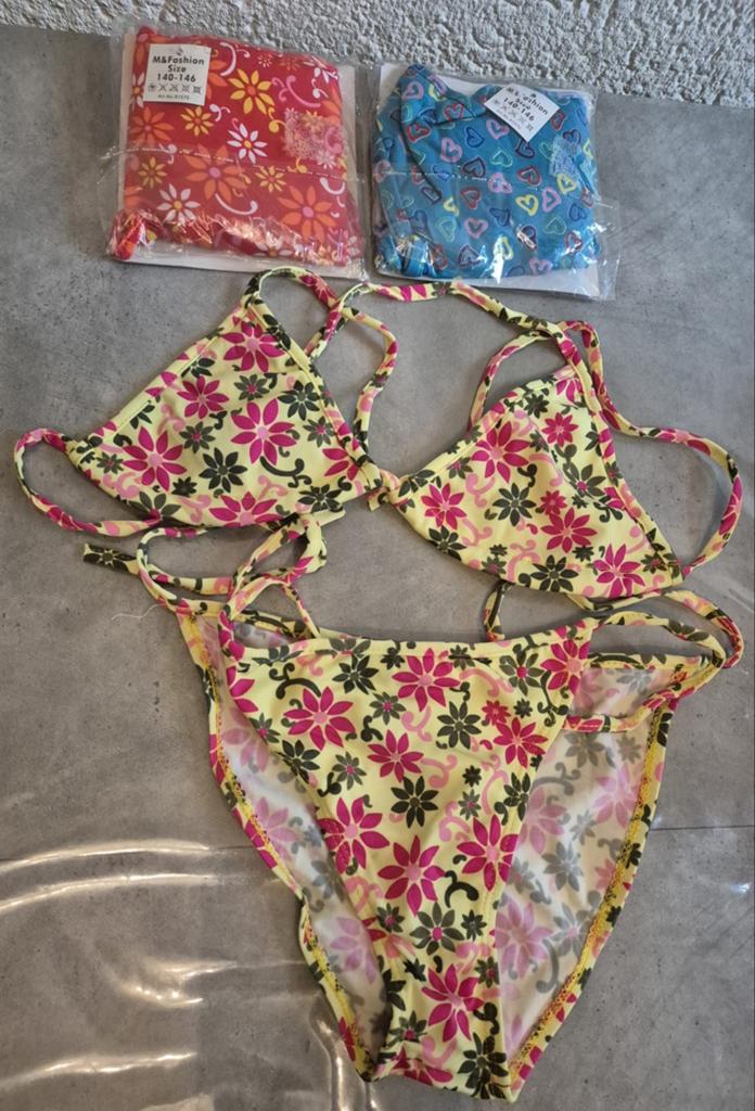 Bikinisetjes maat 140/146, Kinderen en Baby's, Kinderkleding | Kinder-zwemkleding, Ophalen, Nieuw