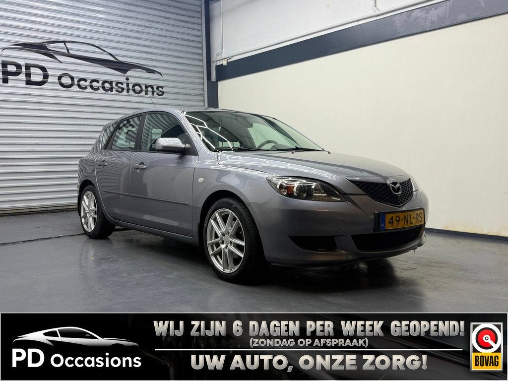 Mazda 3 Sport 1.6 Touring - Airco - LM Velgen, Auto's, Mazda, Bedrijf, Te koop, ABS, Airbags, Airconditioning, Centrale vergrendeling