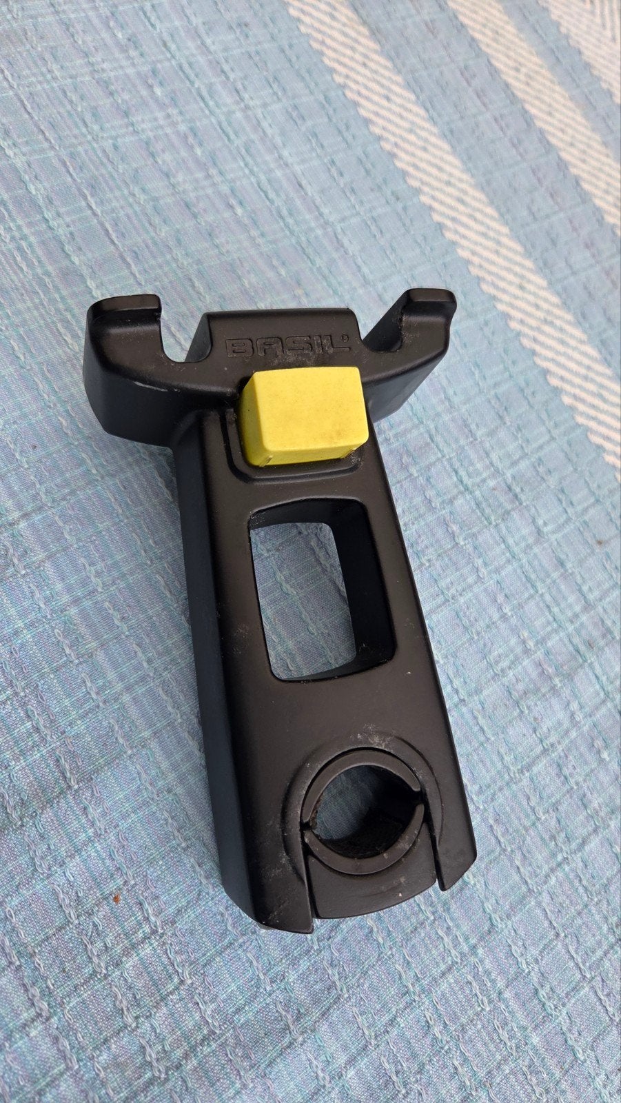 Basil stuurpenhouder voor fietsmand/tas, Ophalen of Verzenden, Gebruikt, Basil