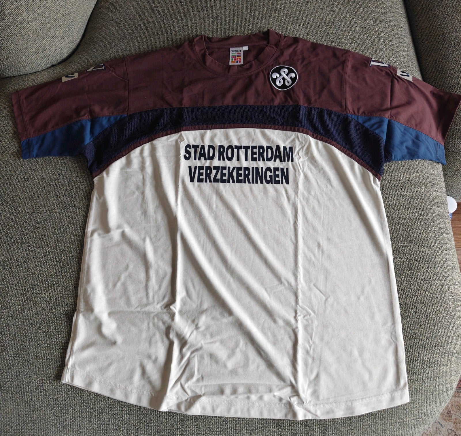 Woei Training Jersey 2003 - maat L, Maat 52/54 (L), Bruin, Nieuw, Ophalen of Verzenden