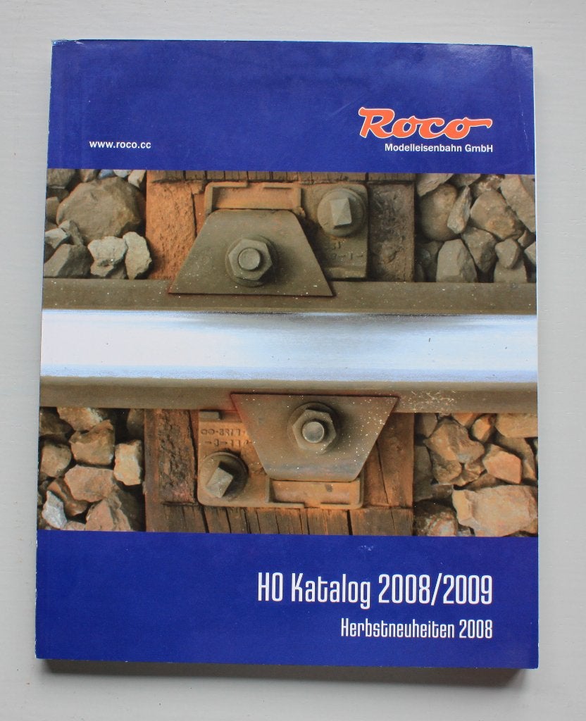 Roco catalogus 2008-2009 modeltreinen, Hobby en Vrije tijd, Gelijkstroom, Nieuw, Roco, Boek, Tijdschrift of Catalogus