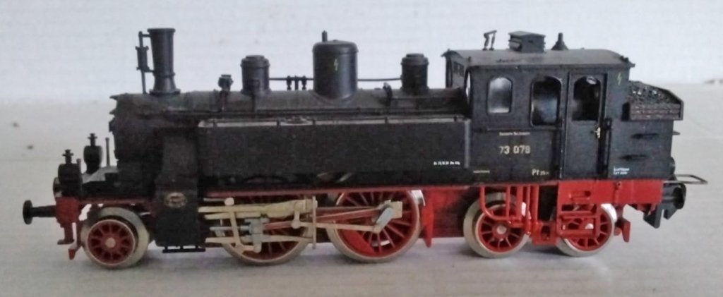 Trix Express BR 73, Locomotief, Gelijkstroom of Wisselstroom, Trix, Ophalen of Verzenden