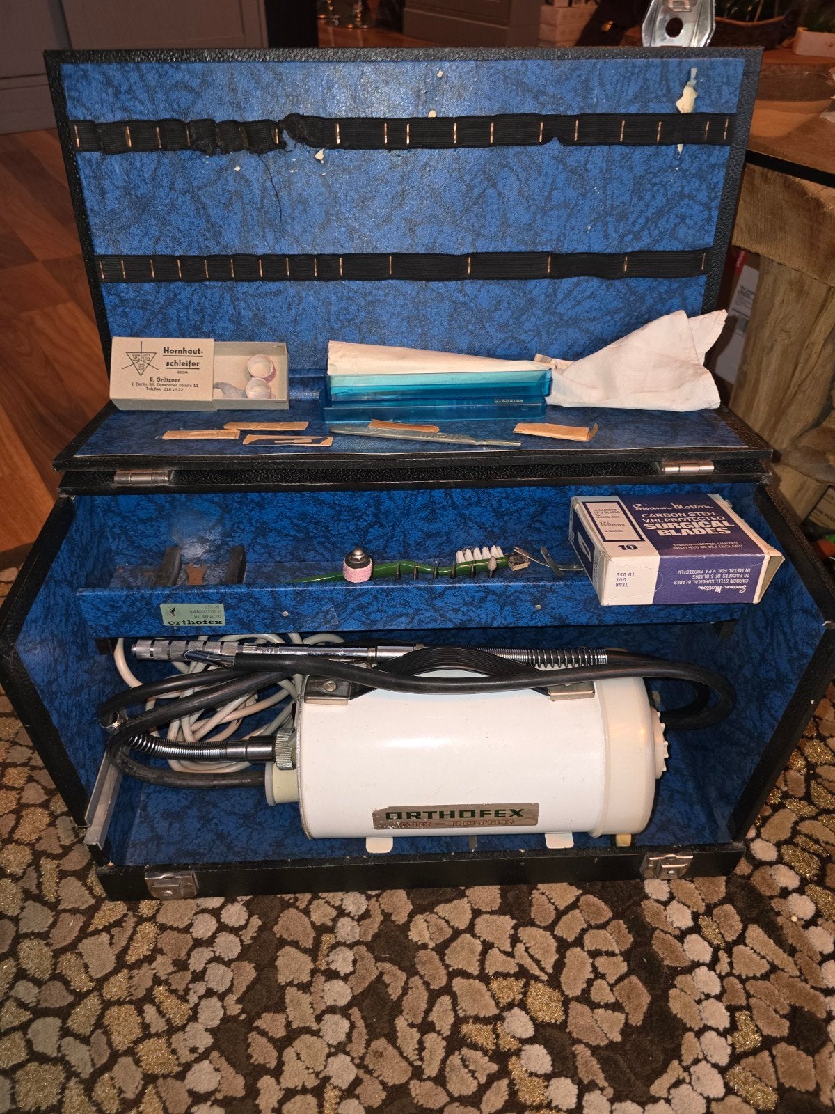 Orthofex air rotor pedicure motor zet, Ophalen, Hand- en Voetverzorging