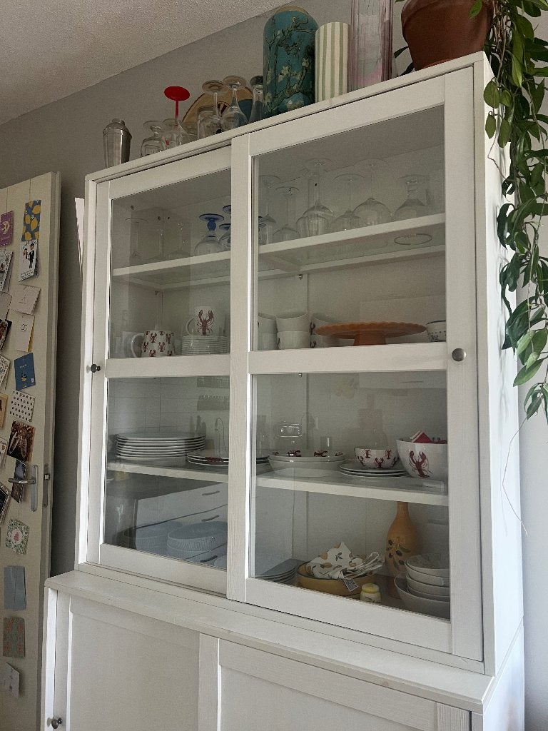 Servieskast, Huis en Inrichting, Kasten | Buffetkasten, Ophalen, Gebruikt, 100 tot 150 cm, 200 cm of meer
