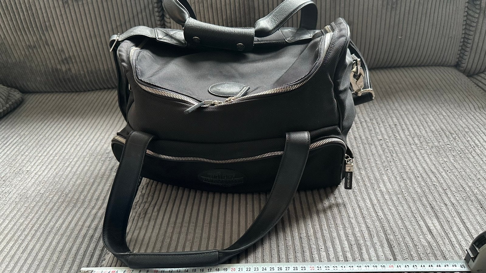 Harley-Davidson reistas/schoudertas - Zwart, Ophalen of Verzenden, Nieuw, Zwart, Minder dan 35 cm